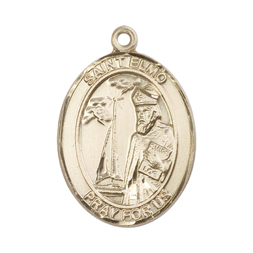 14kt Gold St. Elmo Medal - Large