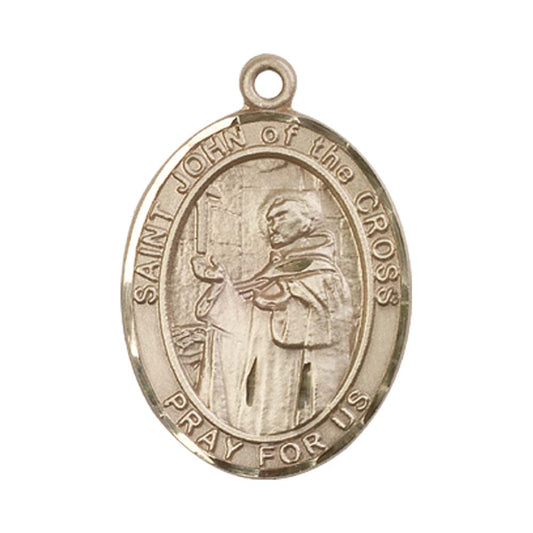 14kt Gold St. John of the Cross Medal - Large