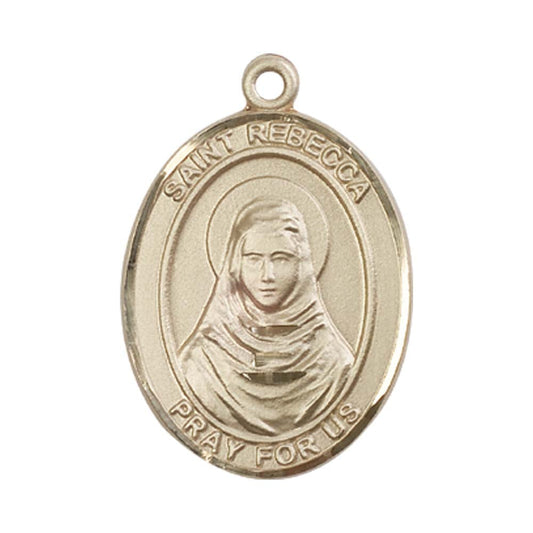 14kt Gold St. Rebecca Medal - Large