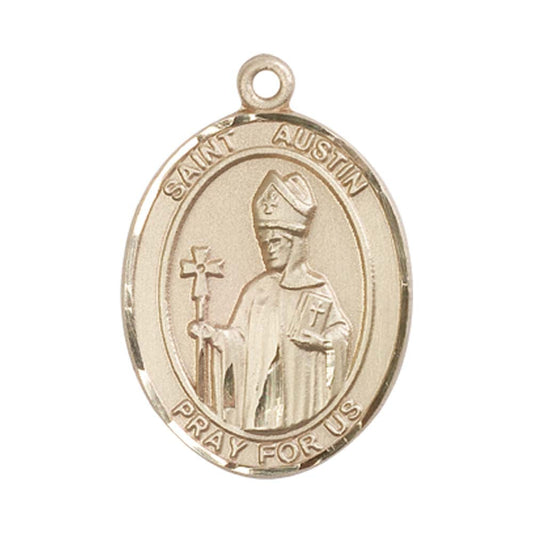 14kt Gold St. Austin Medal - Large