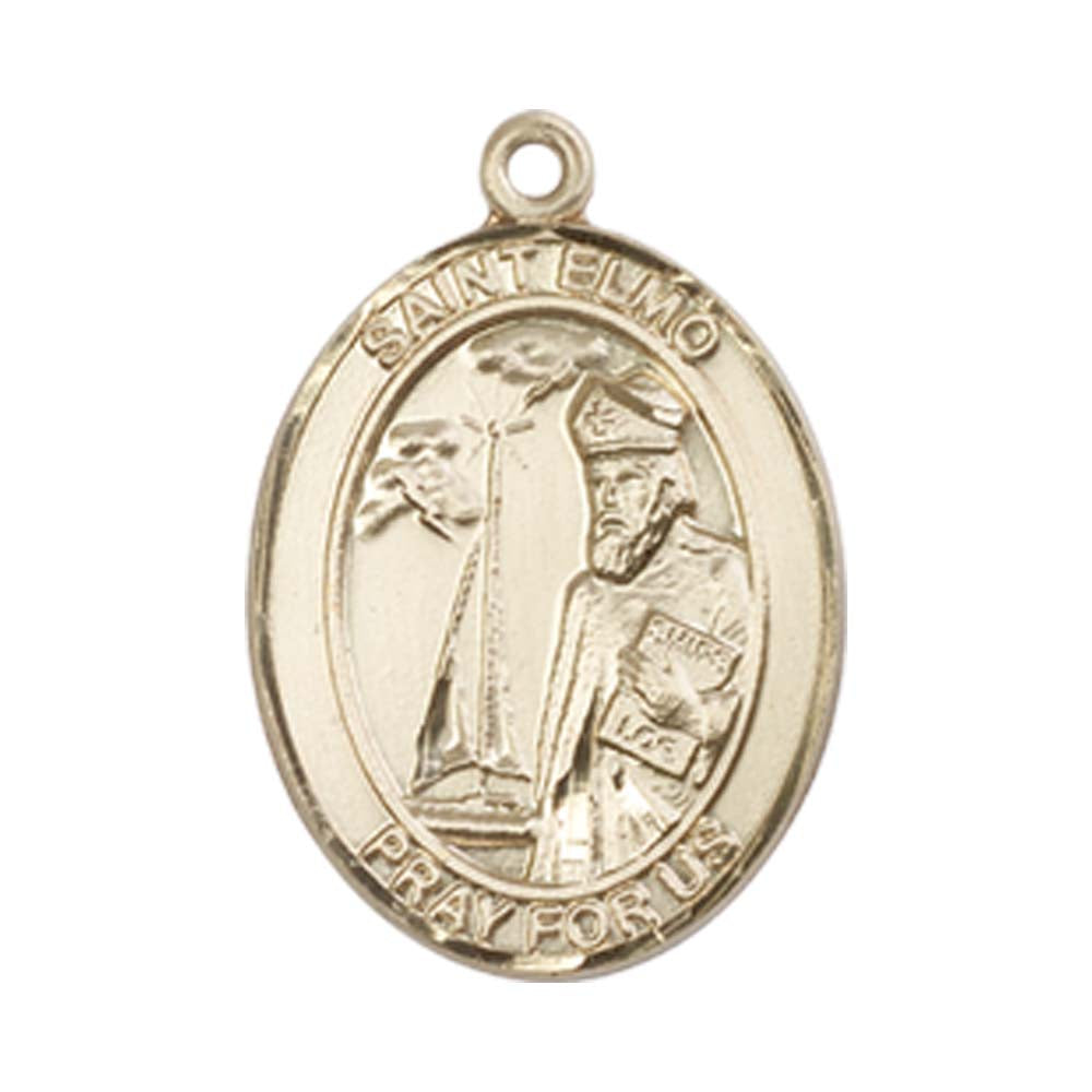14kt Gold St. Elmo Medal - Medium
