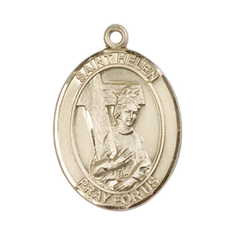 14kt Gold St. Helen Medal - Medium