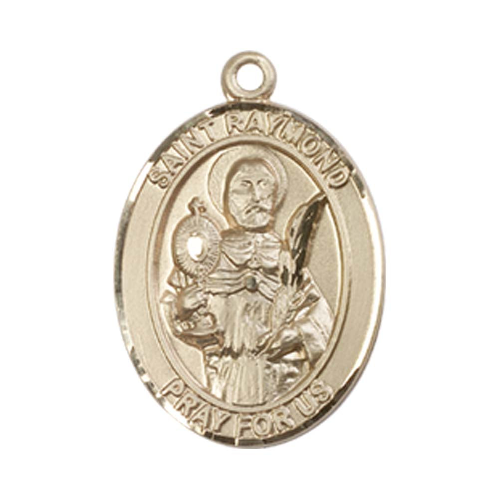 14kt Gold St. Raymond Nonnatus Medal - Medium