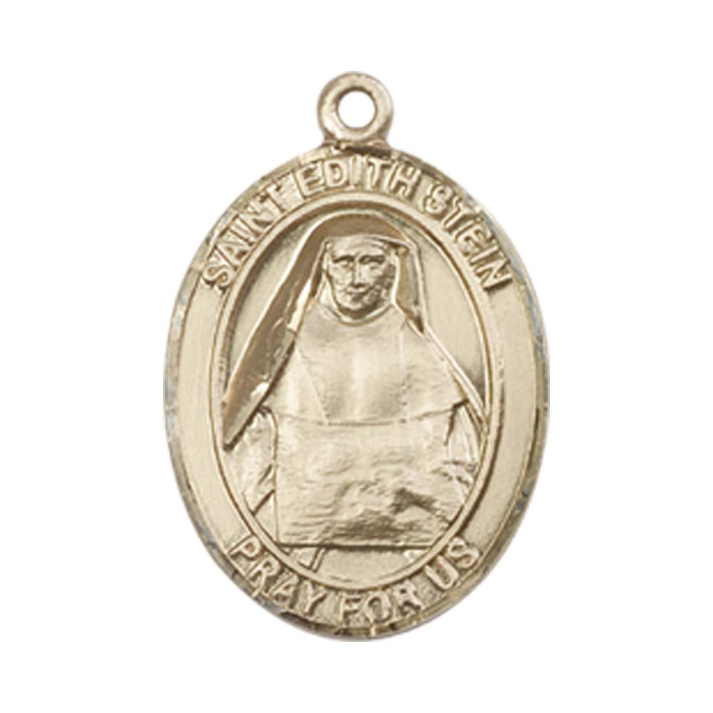 14kt Gold St. Edith Stein Medal - Medium