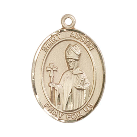14kt Gold St. Austin Medal - Medium