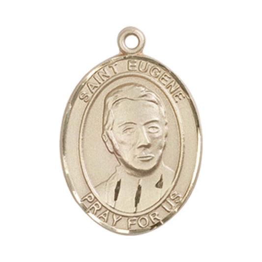 14kt Gold St. Eugene de Mazenod Medal - Medium