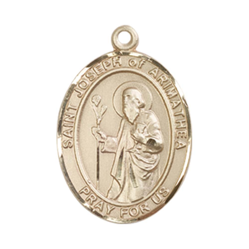 14kt Gold St. Joseph of Arimathea Medal