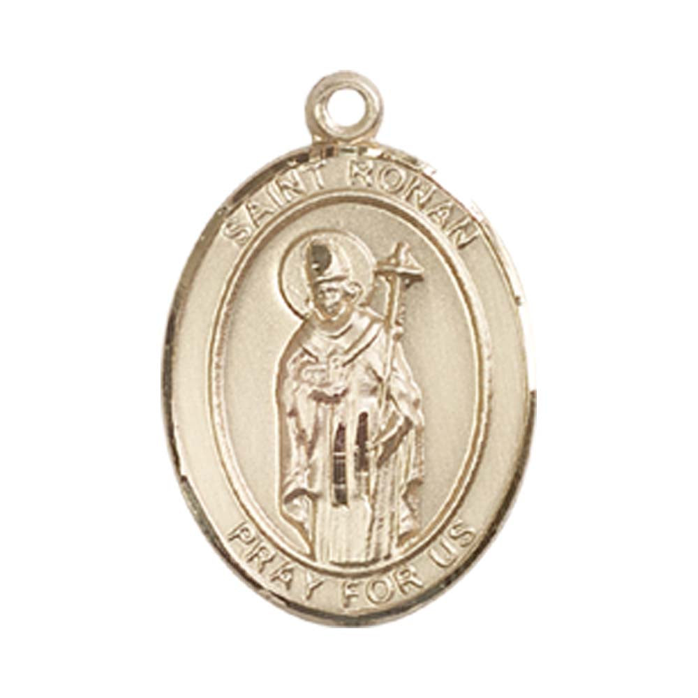 14kt Gold St. Ronan Medal - Medium