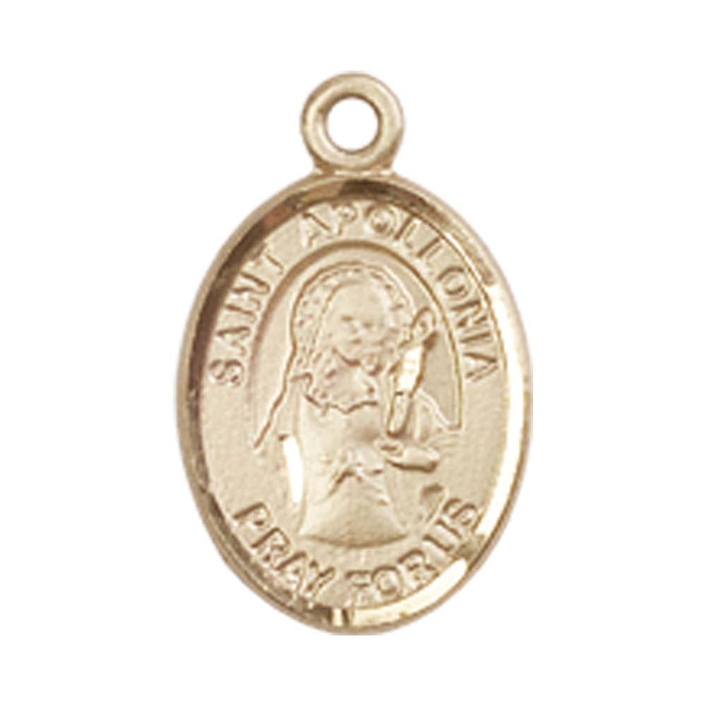 14kt Gold St. Apollonia Medal - Small