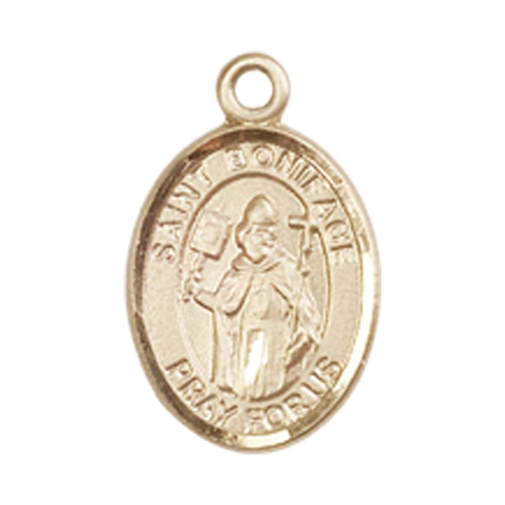 14kt Gold St. Boniface Medal - Small