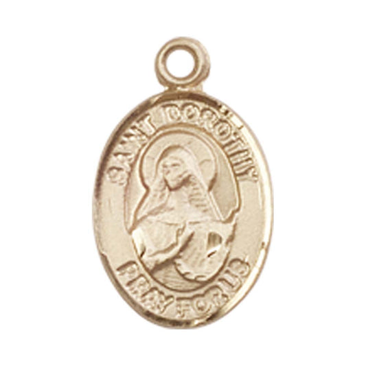 14kt Gold St. Dorothy Medal - Small