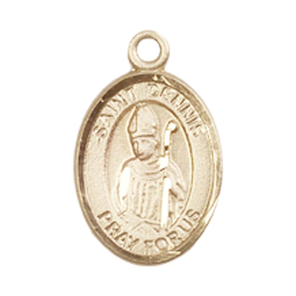 14kt Gold St. Dennis Medal - Small