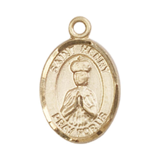 14kt Gold St. Henry II Medal - Small