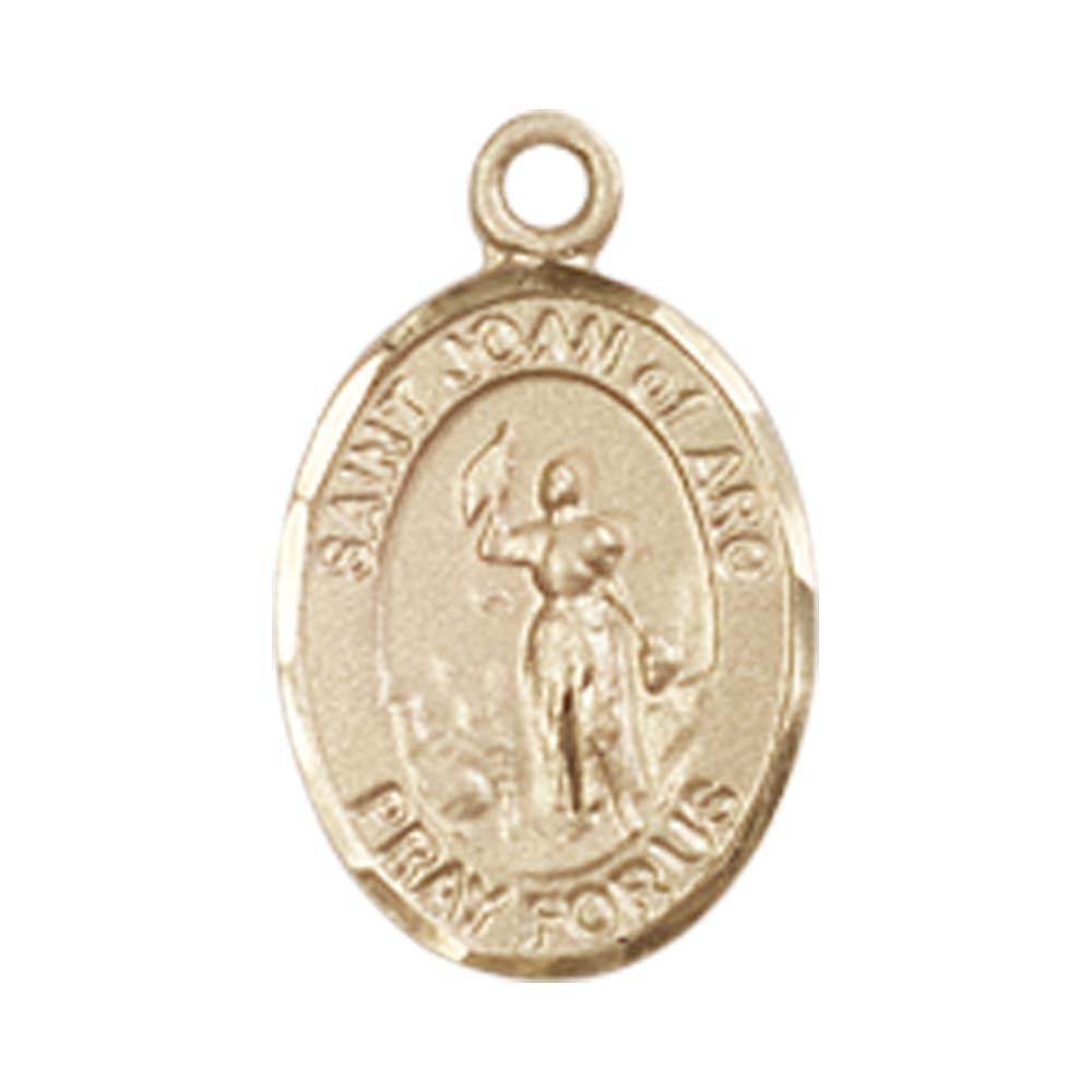 14kt Gold St. Joan of Arc Medal - Small