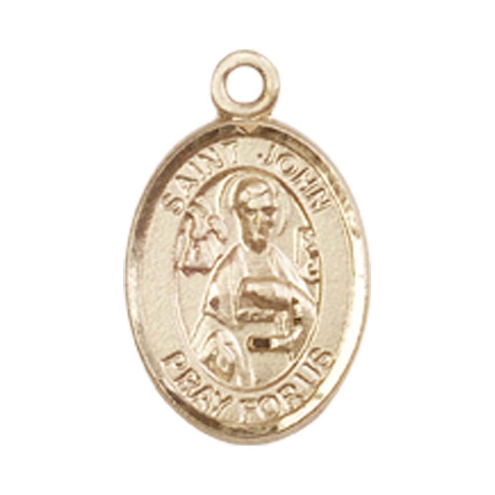 14kt Gold St. John the Apostle Medal - Small