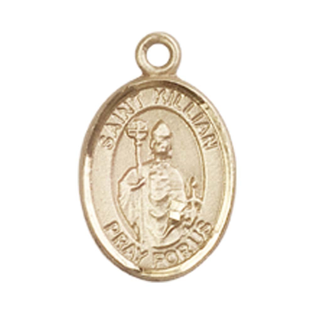 14kt Gold St. Kilian Medal - Small