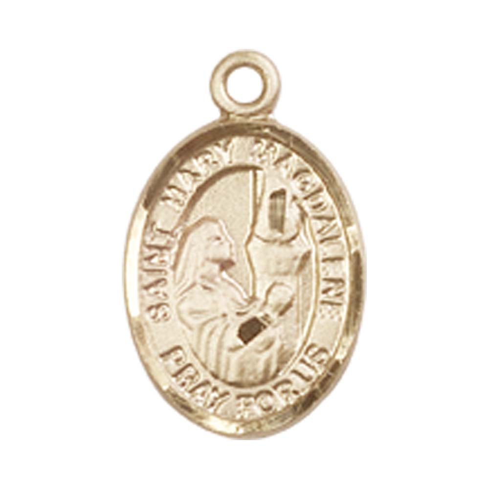 14kt Gold St. Mary Magdalene Medal - Small