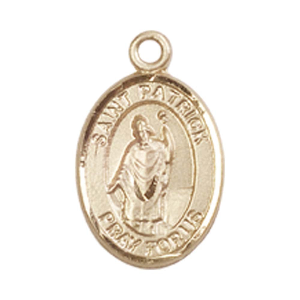14kt Gold St. Patrick Medal - Small