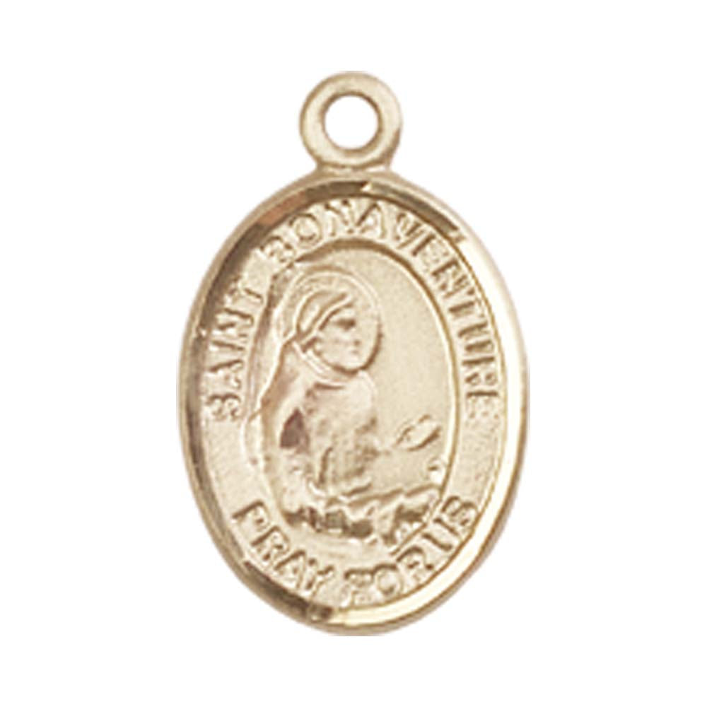 14kt Gold St. Bonaventure Medal - Small