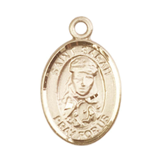 14kt Gold St. Sarah Medal - Small