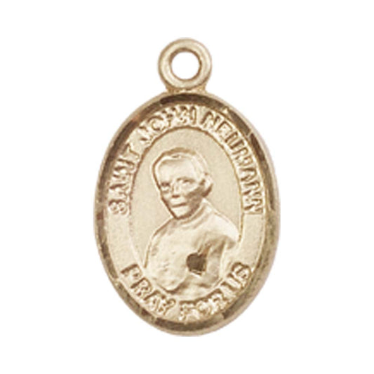 14kt Gold St. John Neumann Medal - Small
