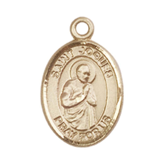 14kt Gold St. Isaac Jogues Medal - Small