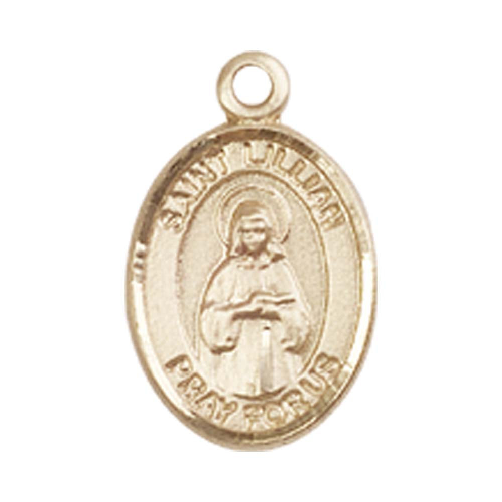 14kt Gold St. Lillian Medal - Small