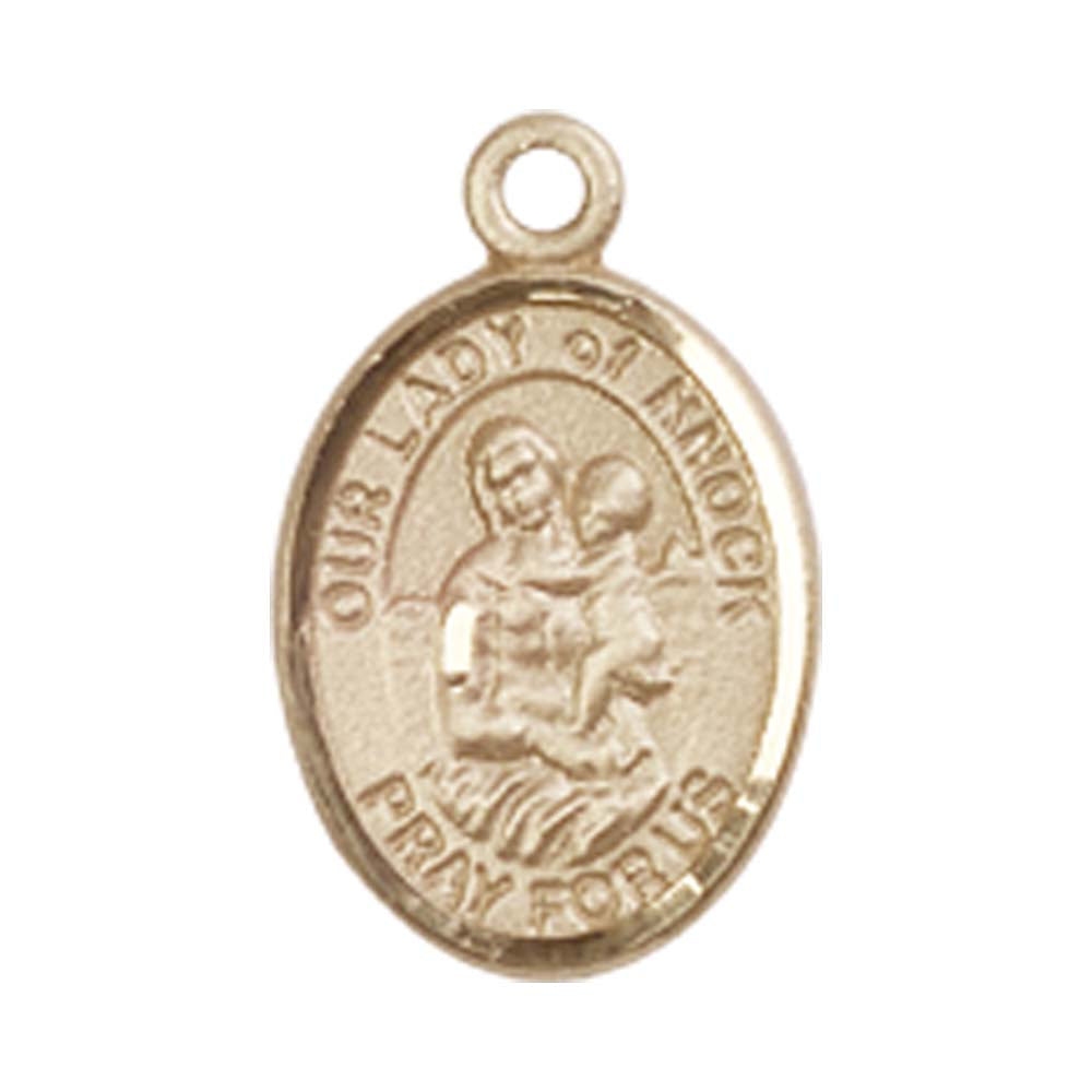 14kt Gold O/L of Knock Medal - Small