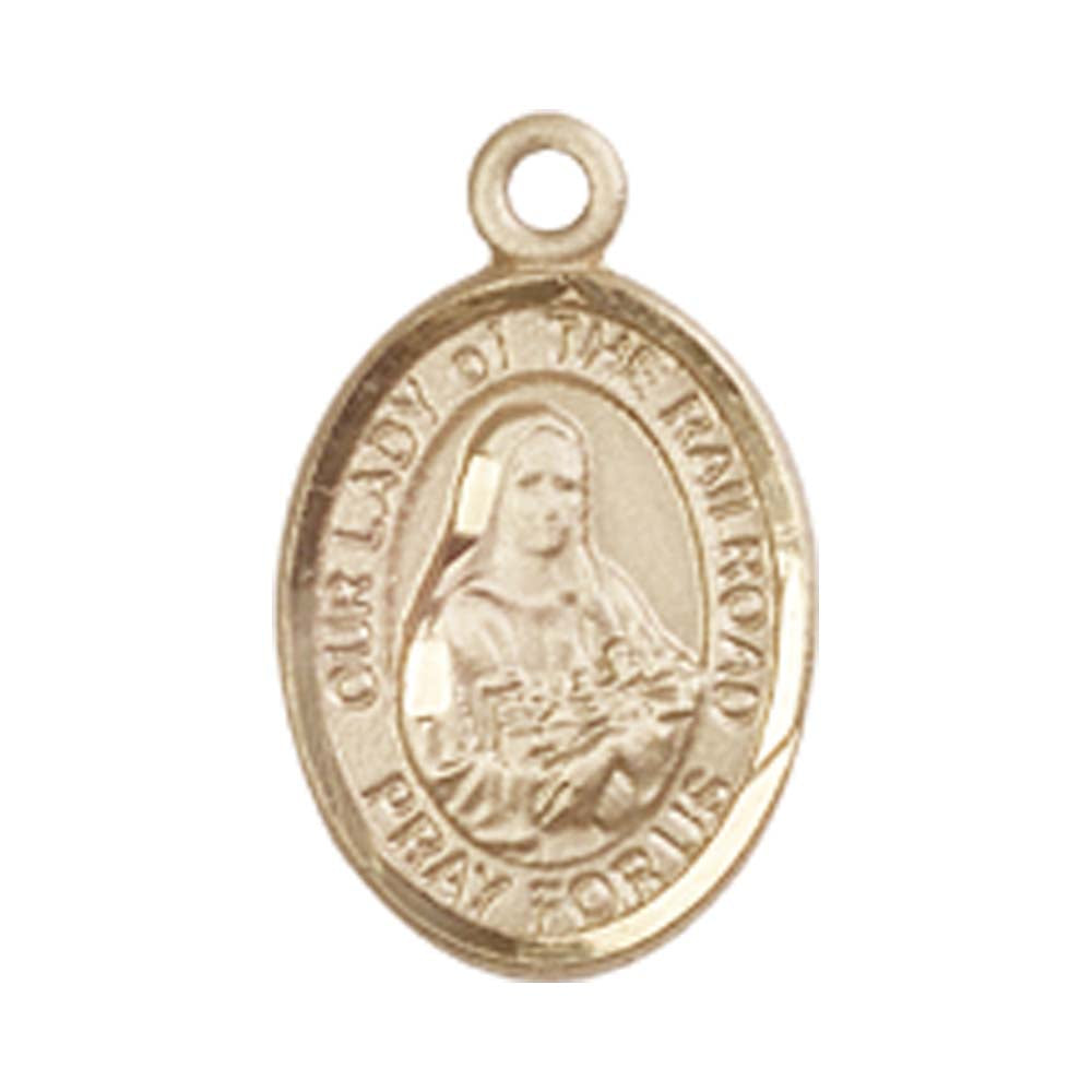 14kt Gold O/L of the Railroad Medal - Small