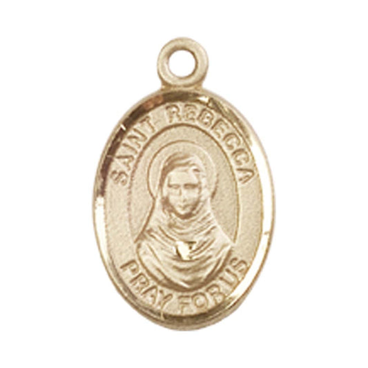 14kt Gold St. Rebecca Medal - Small