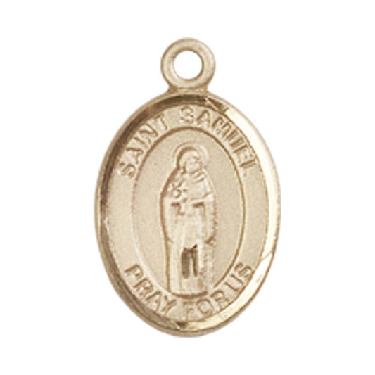 14kt Gold St. Samuel Medal - Small