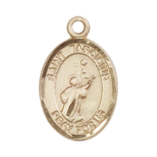 14kt Gold St. Tarcisius Medal - Small