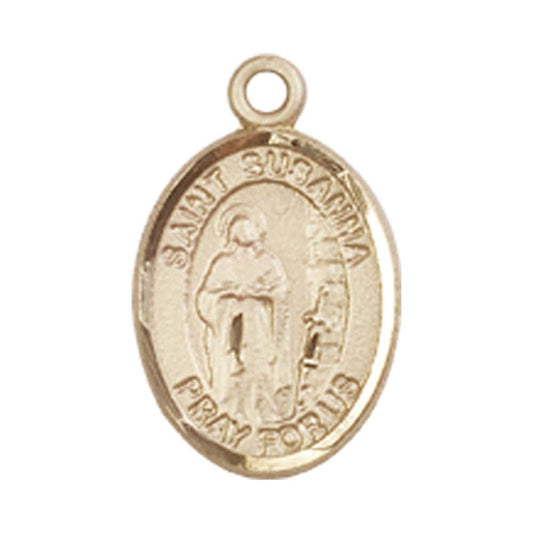 14kt Gold St. Susanna Medal - Small