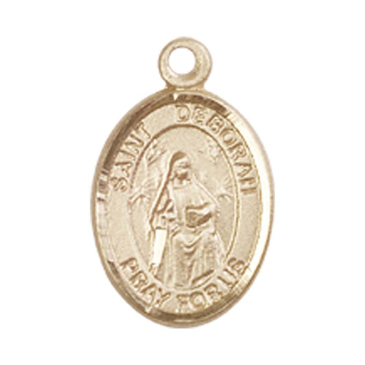 14kt Gold St. Deborah Medal - Small