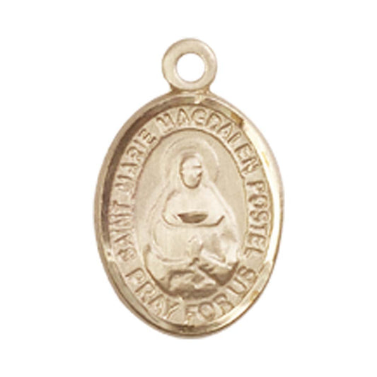 14kt Gold Marie Magdalen Postel Medal - Small