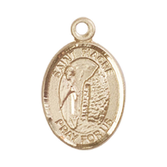 14kt Gold St. Fiacre Medal - Small