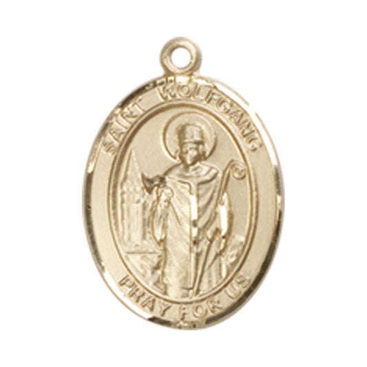 14kt Gold St. Wolfgang Medal - Small
