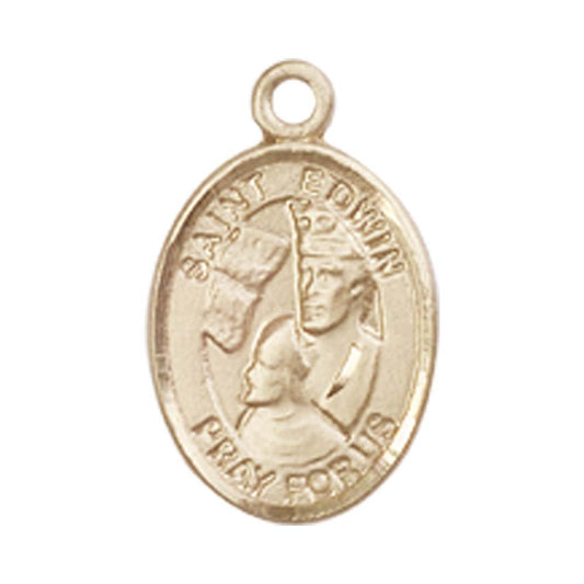 14kt Gold St. Edwin Medal - Small