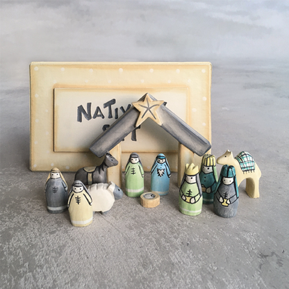 Small Boxed Nativity Set