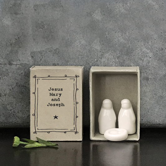 Matchbox Jesus, Mary & Joseph