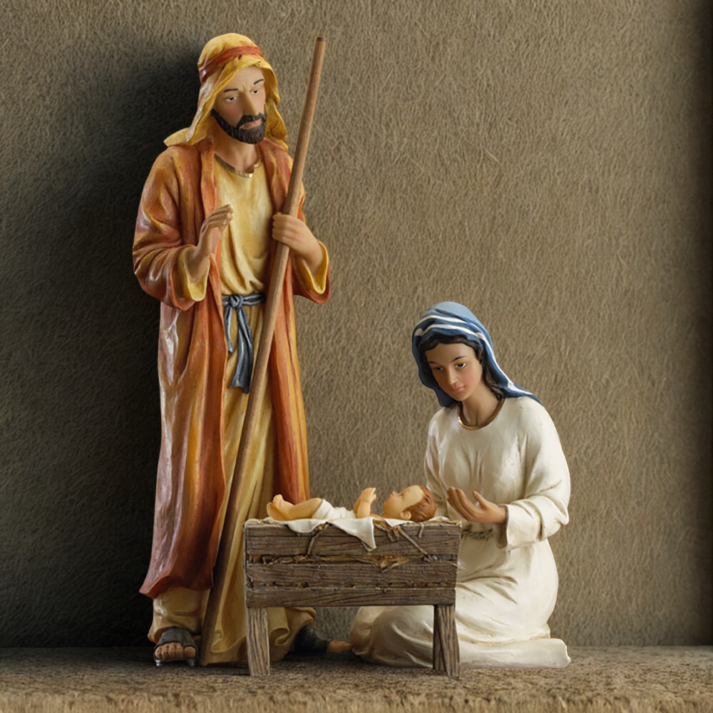 Three Kings Gifts 14" Collection – Real Gold, Frankincense & Myrrh