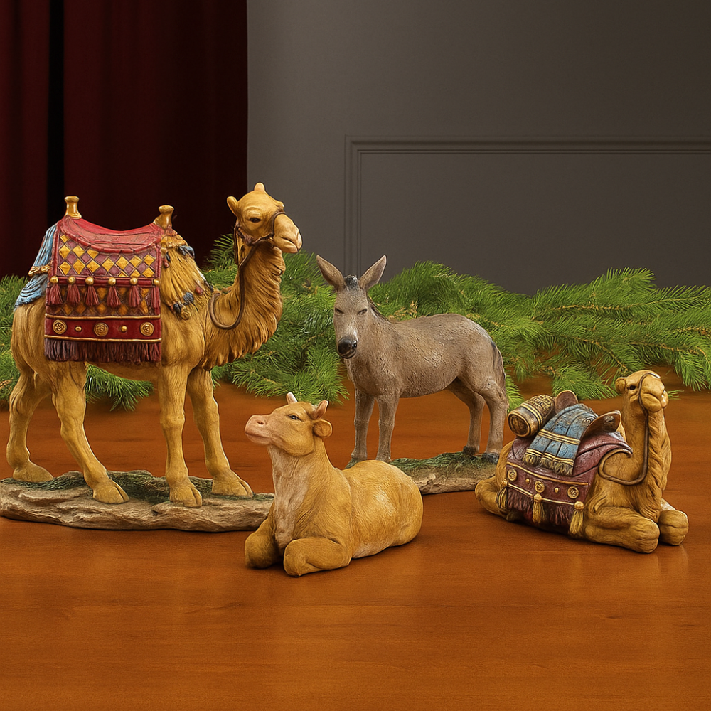 Three Kings Gifts 14" Collection – Real Gold, Frankincense & Myrrh