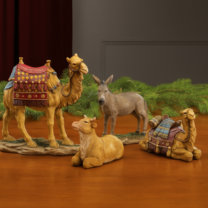 Three Kings Gifts 14" Collection – Real Gold, Frankincense & Myrrh