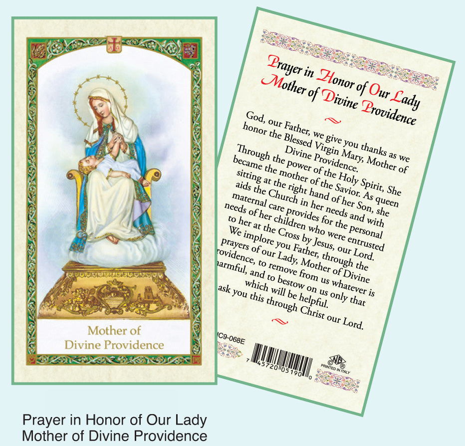 PRAYER CARD O/L OF PROVIDENCE