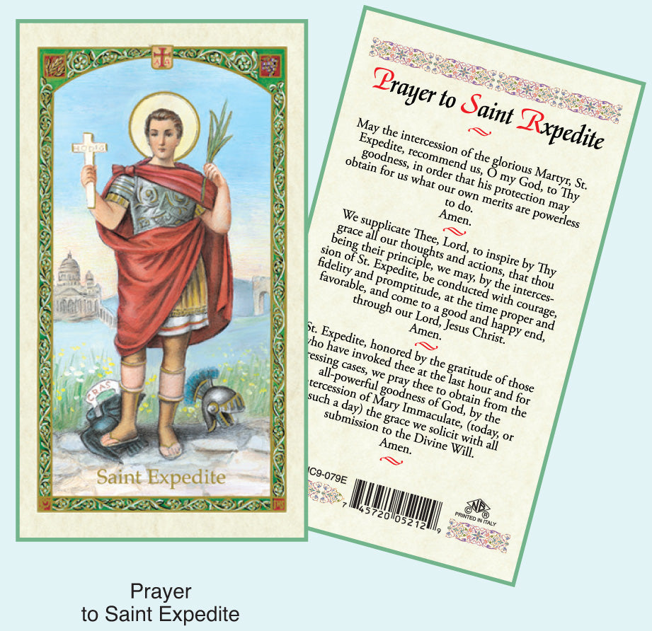PRAYER CARD ST EXPEDITE