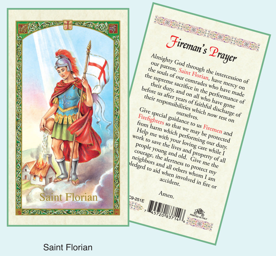PRAYER CARD ST FLORIAN