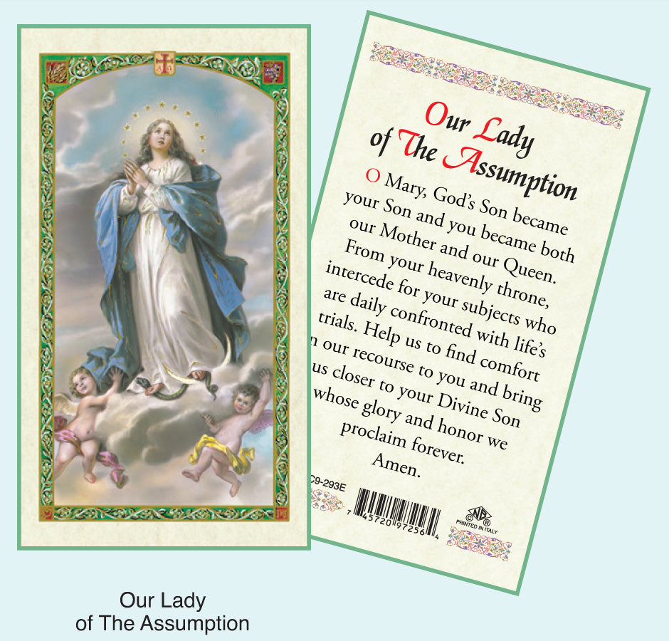 PRAYER CARD O/L OF ASSUMPTION