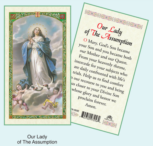 PRAYER CARD O/L OF ASSUMPTION