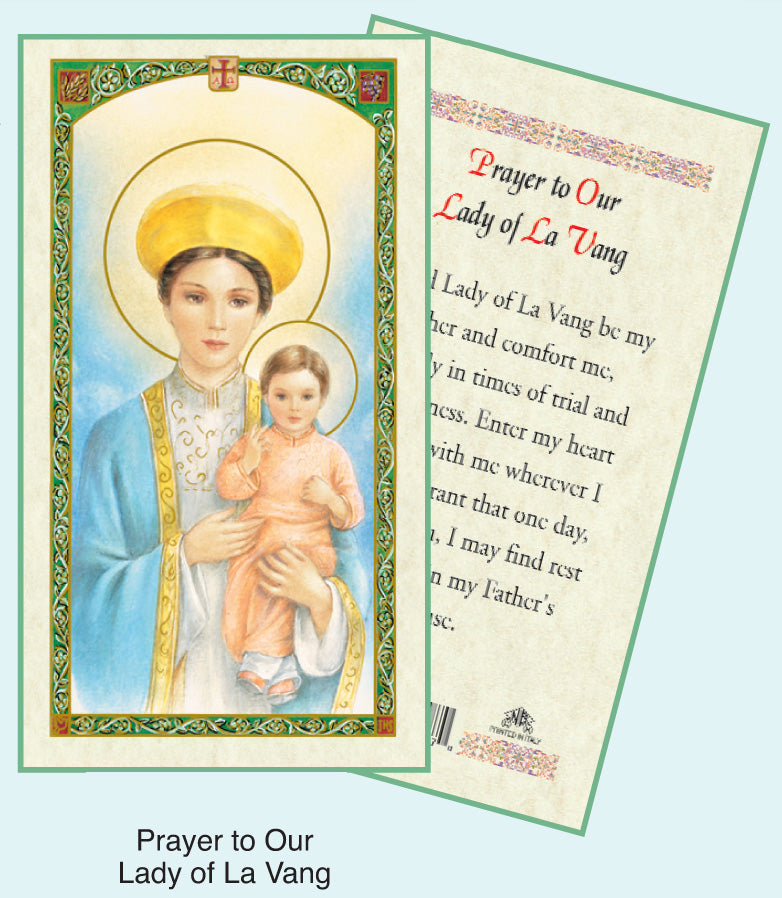 PRAYER CARD O/L OF LA VANG