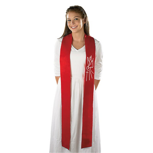 Descending Dove Confirmation Stole